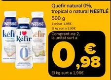 Nestlé - Quefir Natural 0%, Tropical O Natural