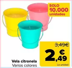 Vela Citronela