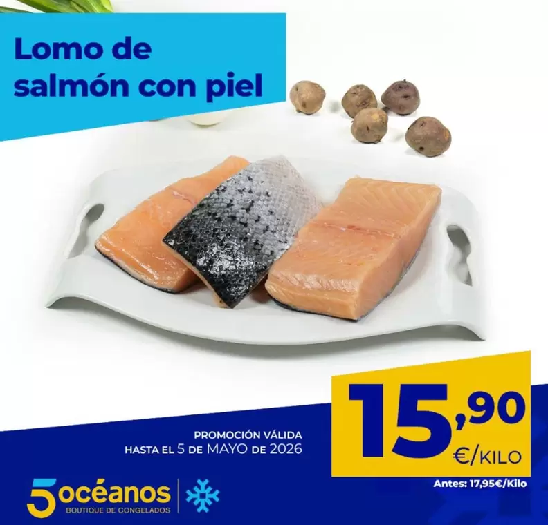 Lomo De Salmon Con Piel
