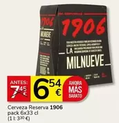 1906 - Cerveza Reserva