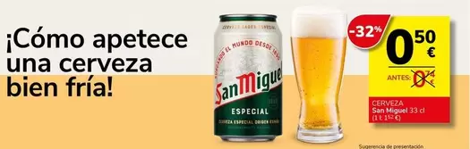 San Miguel - Especia