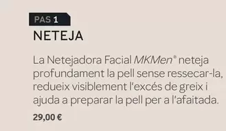 La Netejadora Facial Mkmen Neteja