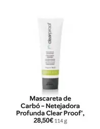 Clear Proof - Mascareta De Carbó- Netejadora Profunda