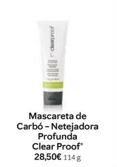 Clear Proof - Mascareta De Carbó- Netejadora Profunda