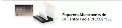 Paperets Absorbents De Brillantor Facial