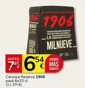 1906 - Cerveza Reserva