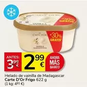 Carte d'Or - Helado De Vainilla De Madagascar
