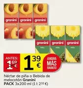 Granini - Néctar De Pina O Bebida De Melocoton