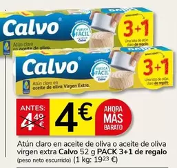 Calvo - Atún Claro En Aceite De Oliva O Aceite De Oliva Virgen Extra