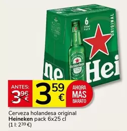 Heineken - Cerveza Holandesa Original