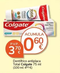 Colgate - Dentífrico Antiplaca Total