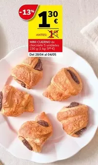 Mini Cuerno De Chocolate