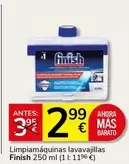 Finish -  Limpiamaquinas lavavajillas