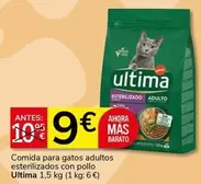 Affinity - Comida Para Gatos Adultos Esterilizados Con Pollo Ultima