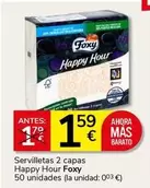 Foxy - Servilletas 2 Capas Happy Hour