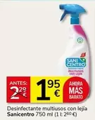 Sanicentro - Desinfectante Multiusos Con Lejía