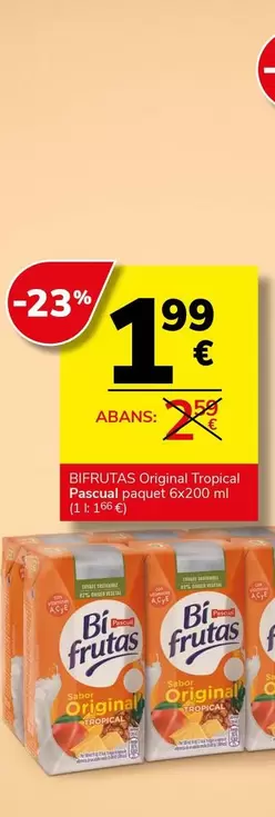 Pascual - Bifrutas Original Tropical