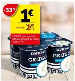 Danone - Iogurt Grec Natural