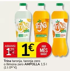 Trina - Taronja, Taronja Zero O Llimona Zero