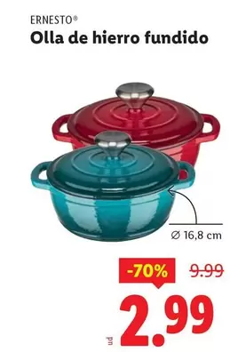 Ernesto - Olla De Hierro Fundido