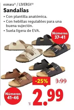 Esmara / Livergy - Sandalias