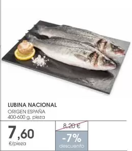 origen - Lubina Nacional