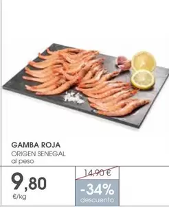origen - Gamba Roja