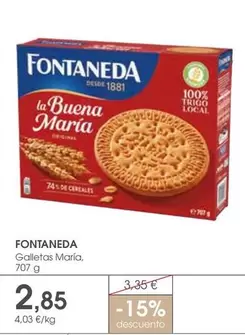 Fontaneda - Galletas Maria