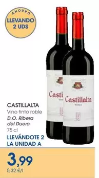 Castillalta - Vino Tinto Roble D.o. Ribera Del Duero