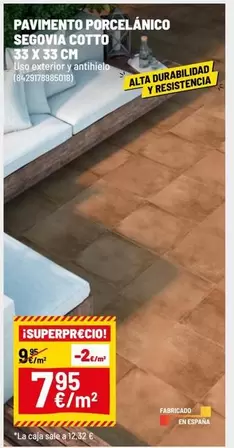 Segovia - Pavimento Porcelanico  Cotto