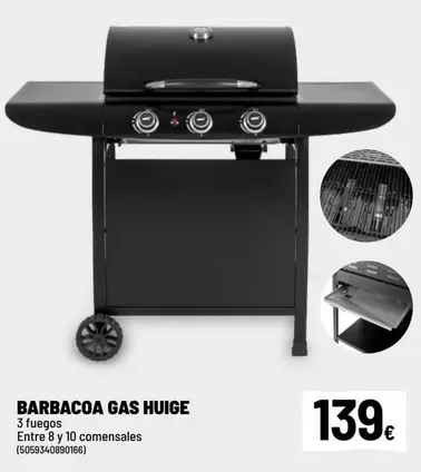 Barbacoa Gas Huige
