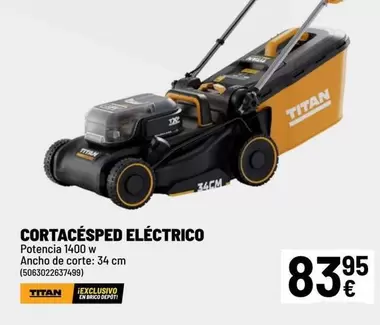 Titan - Cortacésped Eléctrico