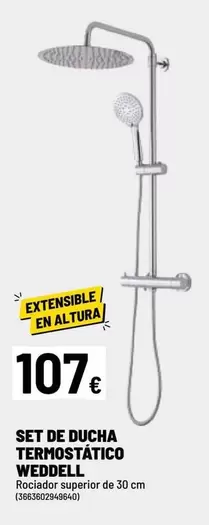 SET DE DUCHA TERMOSTAtico WEDDELI