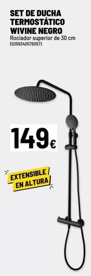 Set De Ducha Termostatico