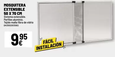 Sistema - Mosquitara Extensible 50 X 70 Cm