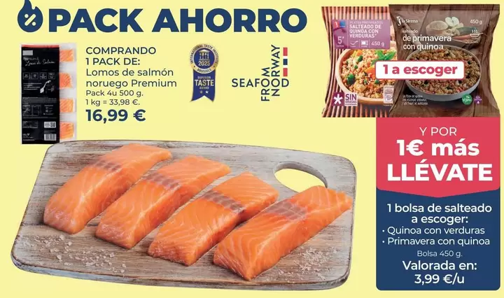 Premium - Lomos De Salmon Noruego