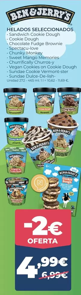 Ben & Jerry's - Helados Seleccionados