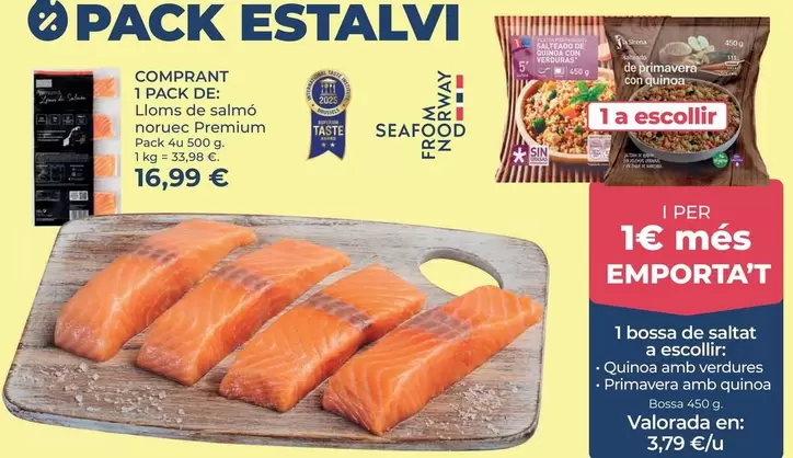 Premium - Lomos De Salmo Noques