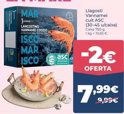 La Sirena - Langostino Vannamei Cocido