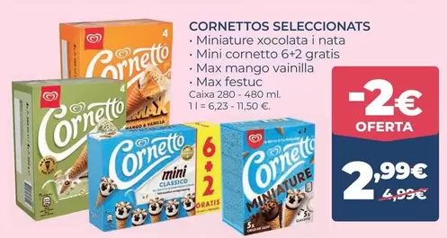 cornetto - Cornettos Seleccionats