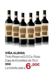 Viña Albina - Vino Tinto Reserva D.o.ca. Rioja