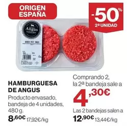El Corte Inglés - Hamburguesa De Angus
