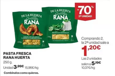 Rana - Pasta Fresca  Huerta