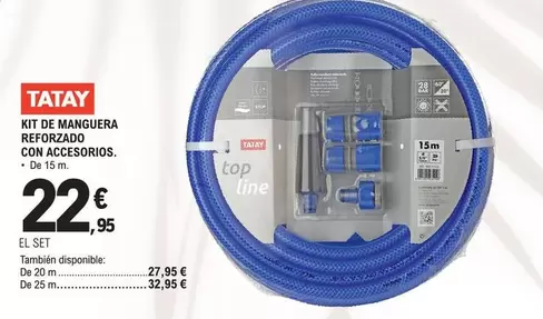 Tatay - Kit De Manguera Reforzado Con Accesorios