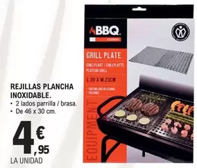 Rejillas Plancha Inoxidable