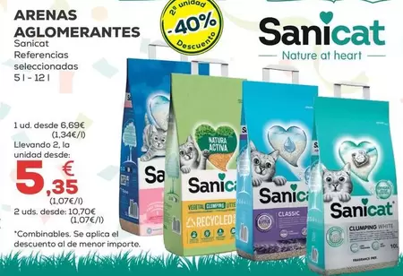 Sanicat - Arenas Aglomerantes