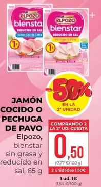elpozo - Jamón Cocido O Pechuga De Pavo