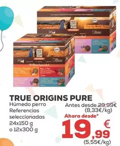 True Origins - Pure Humedo Perro