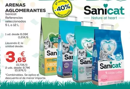 Sanicat - Arenas Aglomerantes