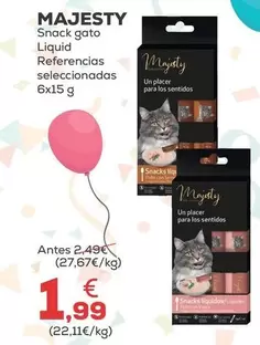 Majesty - Snack Gato Liquid